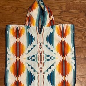 Pendleton Kids Hooded Towel - Falcon Cove - One size - 24" x 24"